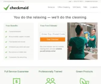 Checkmaid.com(House Cleaning) Screenshot