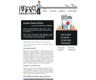 Checkman.com(CheckMAN Check Printing Software) Screenshot