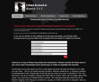 Checkmateguns.com(Checkmate Guns) Screenshot