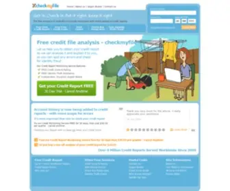 Checkmyfile.com.au(Free credit file and expert analysis online) Screenshot