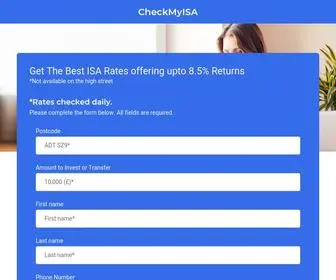 Checkmyisa.com(CheckMyISA) Screenshot