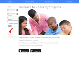 Checkmymark.com(Checkmyprogress) Screenshot