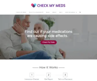 Checkmymeds.org(Check My Meds) Screenshot