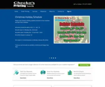 Checkos.com(Checko's Printing) Screenshot