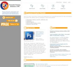 Checkout-Secured.com(Prepress Training Solution  Interactive Online Training for Adobe Photoshop) Screenshot