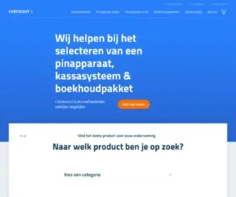 Checkout.nl(Nummer 1 voor pinapparaat) Screenshot