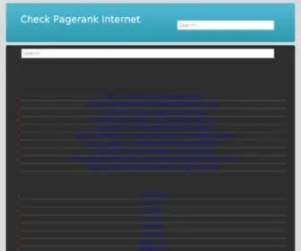 Checkpagerank.us(Check Page Rank) Screenshot