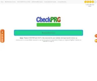 Checkprg.com(Check pr) Screenshot