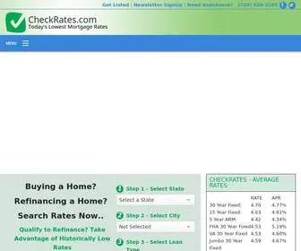 Checkrates.com(Mortgage Rates and Calculators) Screenshot