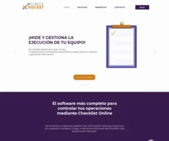 Checkrocket.com(Software De Checklist En Linea) Screenshot