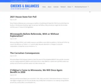 Checksandbalances.com(Checksandbalances) Screenshot