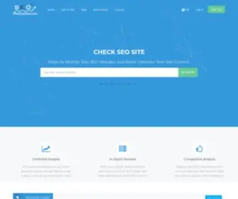 Checkseosite.com(Seo check website) Screenshot