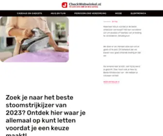 Checkwebwinkel.nl(Webwinkel reviews) Screenshot