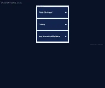 Checkwhocalled.co.uk(Reverse Phone Lookup) Screenshot