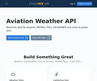 CheckwXapi.com(Aviation Weather API) Screenshot