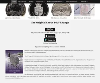 Checkyourchange.co.uk(The Original Check Your Change) Screenshot