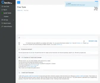 Checkz.net(Checkz) Screenshot