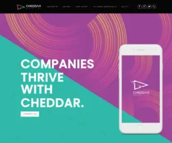 Cheddaradvertising.com(Cheddar Advertising) Screenshot