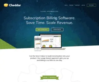 Cheddargetter.com(Introducing metric) Screenshot