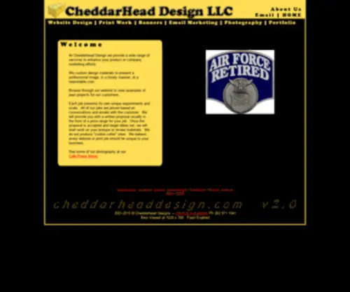 Cheddarheaddesign.com(Cheddarheaddesign) Screenshot