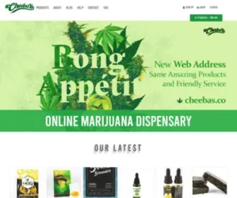 Cheebas.co(Buy Weed Online) Screenshot