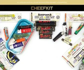 Cheefkit.com(The coolest smoking kit and online head shop) Screenshot