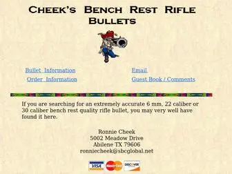 Cheekbullets.com(Bullets) Screenshot