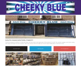 Cheekyblue.co.uk(Cheeky blue) Screenshot