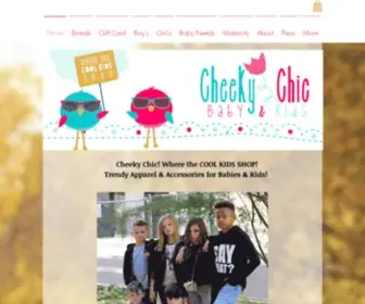 Cheekychicbb.com(Cheeky Chic) Screenshot