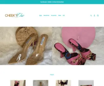 Cheekychicshoetique.com(Cheeky Chic Shoetique) Screenshot