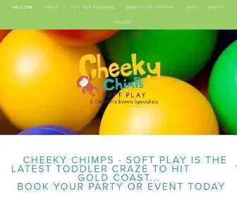 Cheekychimps-Softplay.com.au(Cheeky Chimps) Screenshot