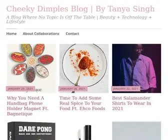 Cheekydimplesblog.com(Cheeky Dimples talks) Screenshot