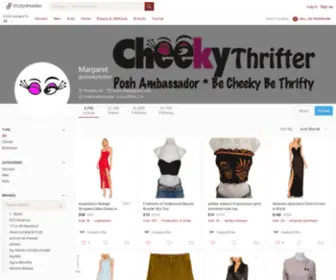 Cheekygram.com(Margaret's Closet (@cheekythrifter)) Screenshot