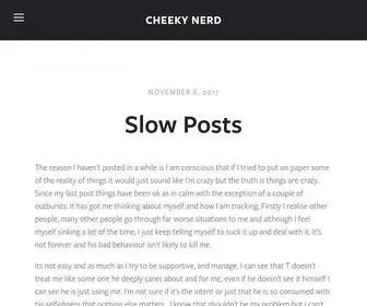 Cheekynerd.com(Cheeky Nerd) Screenshot