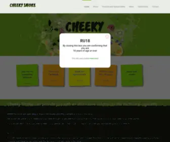 Cheekysmoke.co.uk(Cheeky smoke electronic cigarettes Worthing Cheeky Smoke) Screenshot