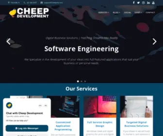 Cheepdev.com(Cheep Development) Screenshot