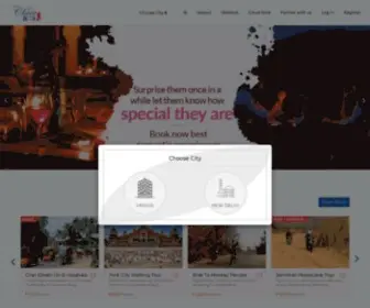 Cheerbolt.com(Private Couple Experiences in Jaipur) Screenshot