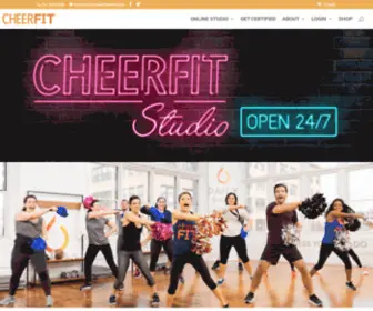 Cheerfittraining.com(CHEERFIT) Screenshot