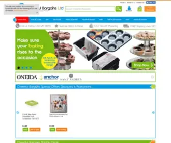 Cheerfulbargains.co.uk(Cheerful Bargains Ltd) Screenshot