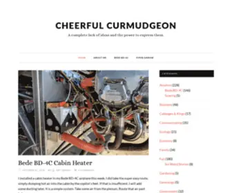 Cheerfulcurmudgeon.com(Cheerful Curmudgeon) Screenshot