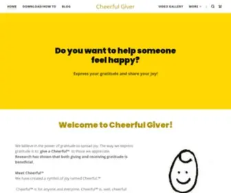 Cheerfulgiver.co(Cheerful Giver) Screenshot