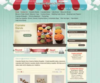 Cheerico.com.au(Buy Cupcake Stand) Screenshot