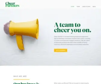 Cheerpartners.com(Cheer Partners) Screenshot