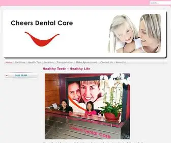 Cheersdentalcare.com(Cheers Dental Care) Screenshot