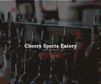 Cheerssportseatery.com(Cheers Sports Eatery) Screenshot