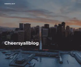 Cheersyallblog.com(福州囱棵工艺品有限责任公司) Screenshot