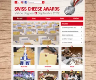 Cheese-Awards.ch(Swiss Cheese Awards 2022) Screenshot