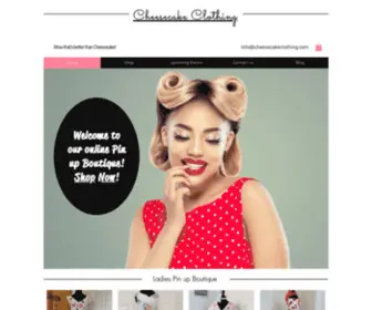 Cheesecakeclothing.com(Pinup Rockabilly Dresses for Sale) Screenshot