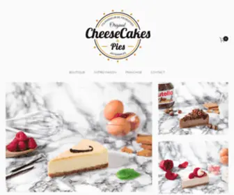 Cheesecakesandpies.com(Cheesecakes & Pies) Screenshot