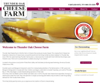 Cheesefarm.ca(Thunder Oak Cheese Farm) Screenshot